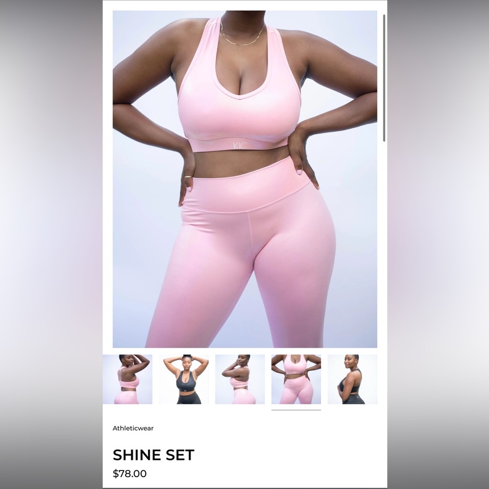 KIC workout set (Top and Bottom)